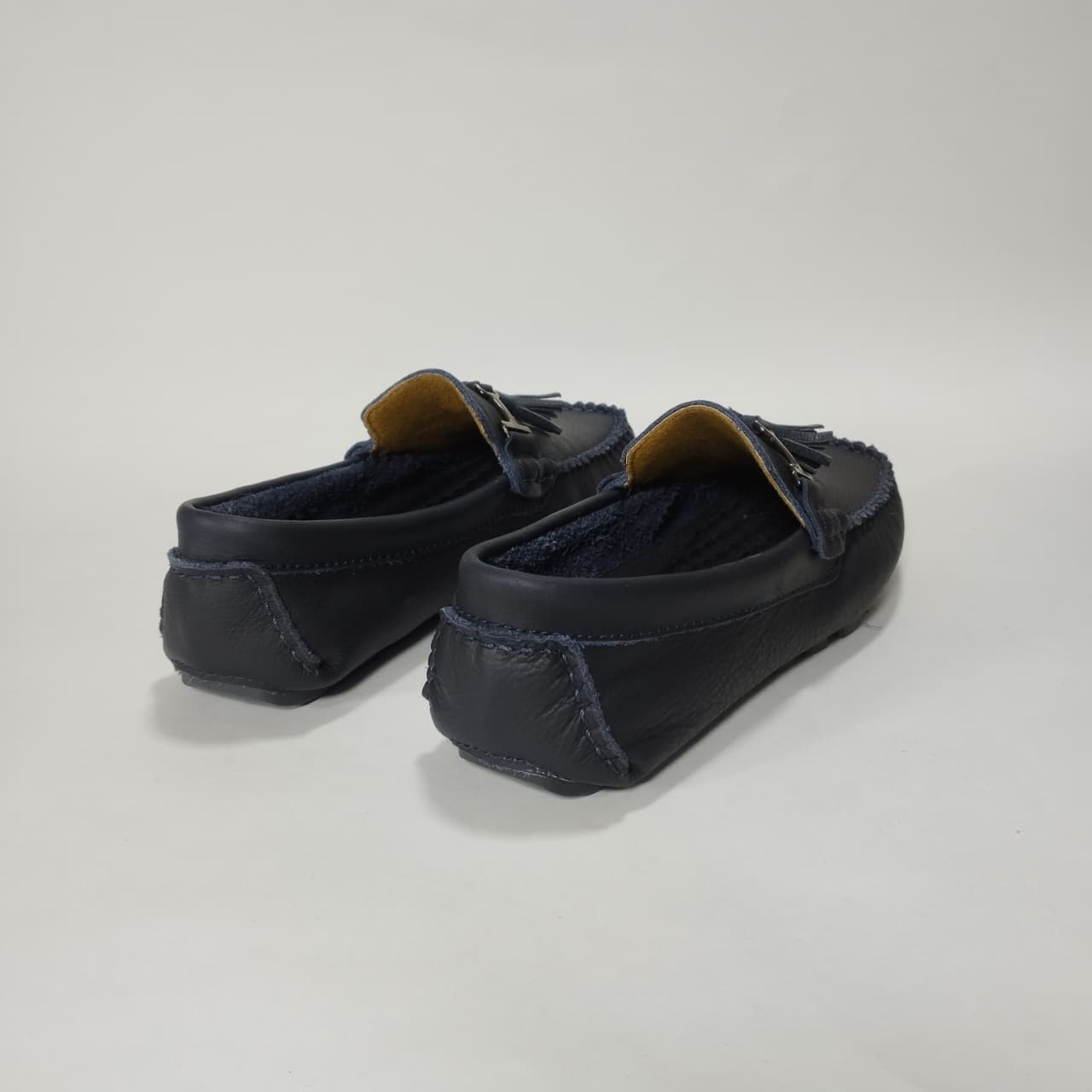 215 Mocasin Azul Cuero