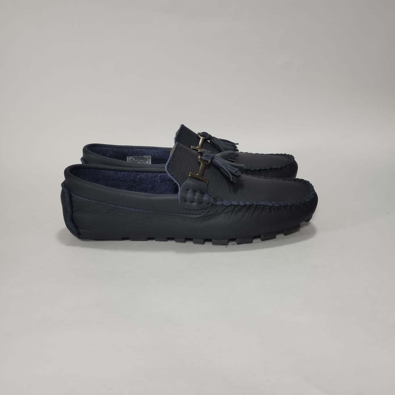 215 Mocasin Azul Cuero