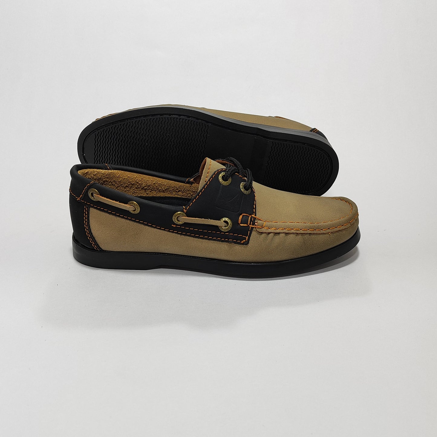 apache 222 beige x negro basecuero Carazzi23