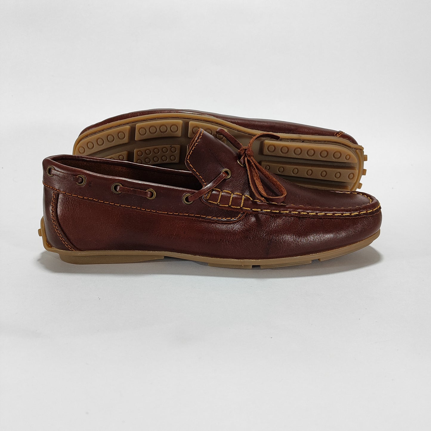 mocasin 208 coñac cuero Carazzi23