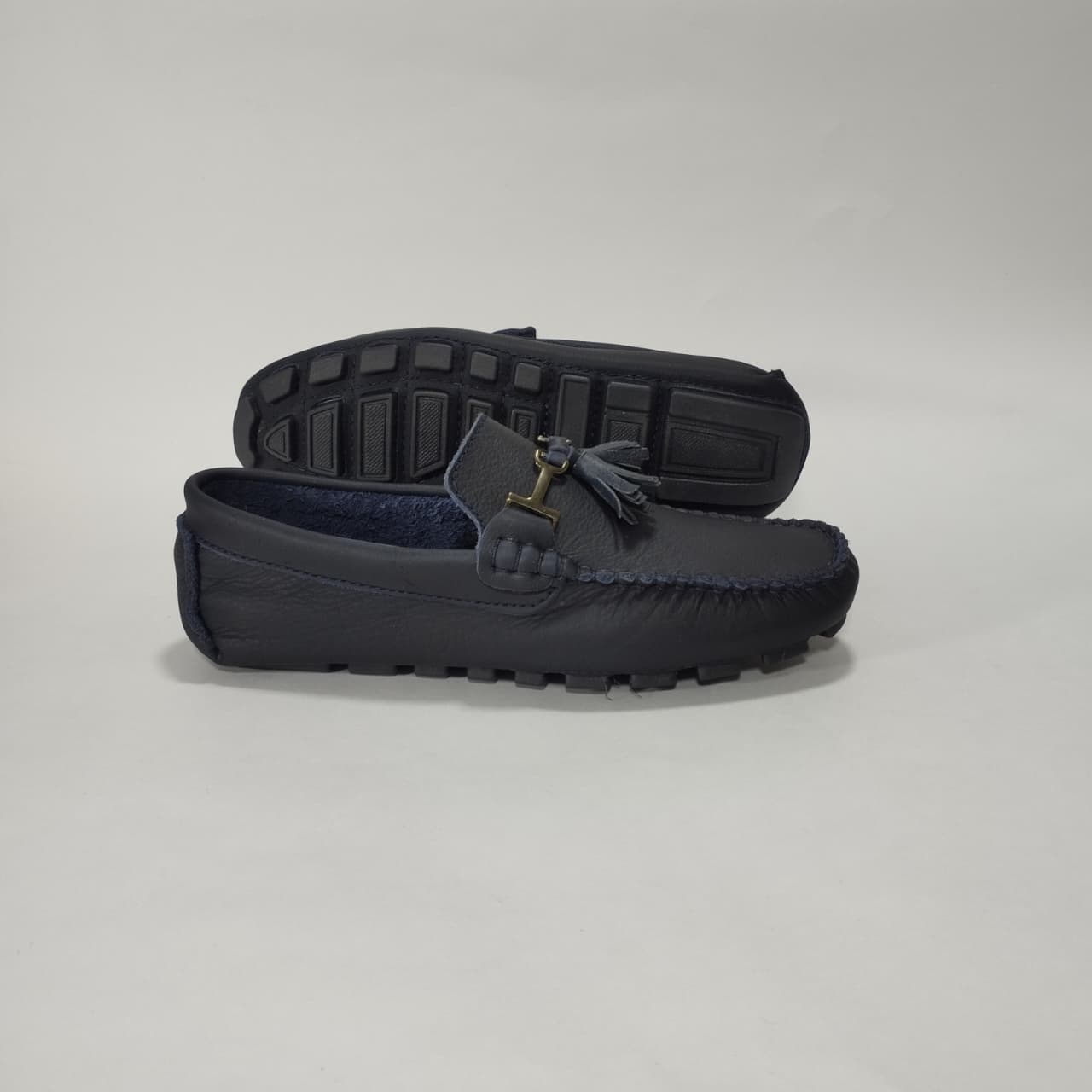 215 Mocasin Azul Cuero
