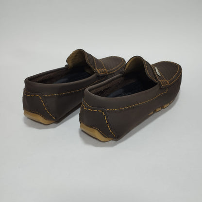 mocasin 213 cafe repujado basecuero Carazzi23