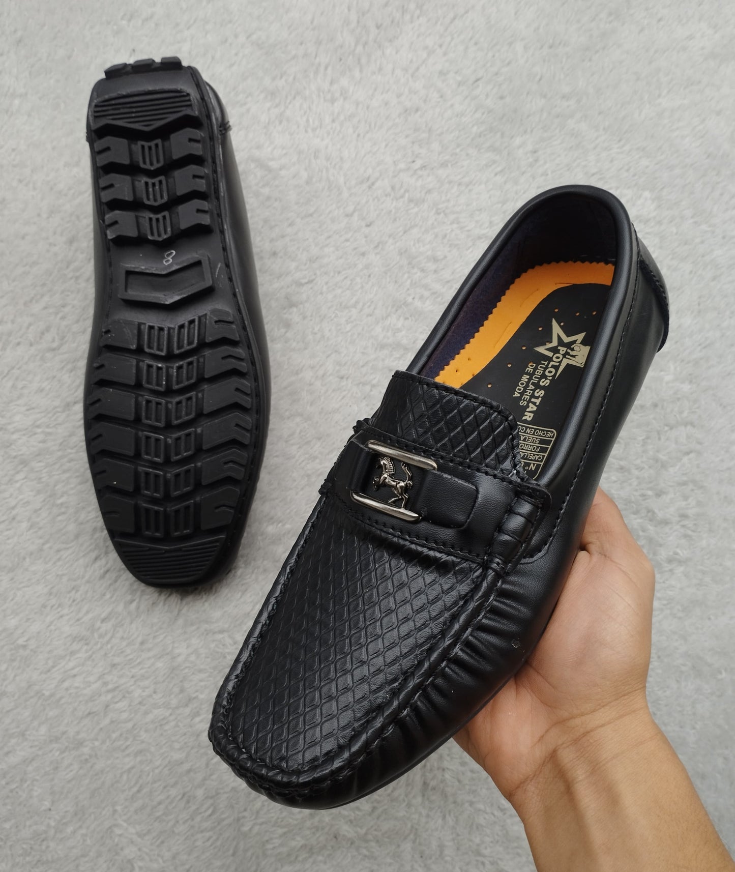 Mocasín 214C Negro rep