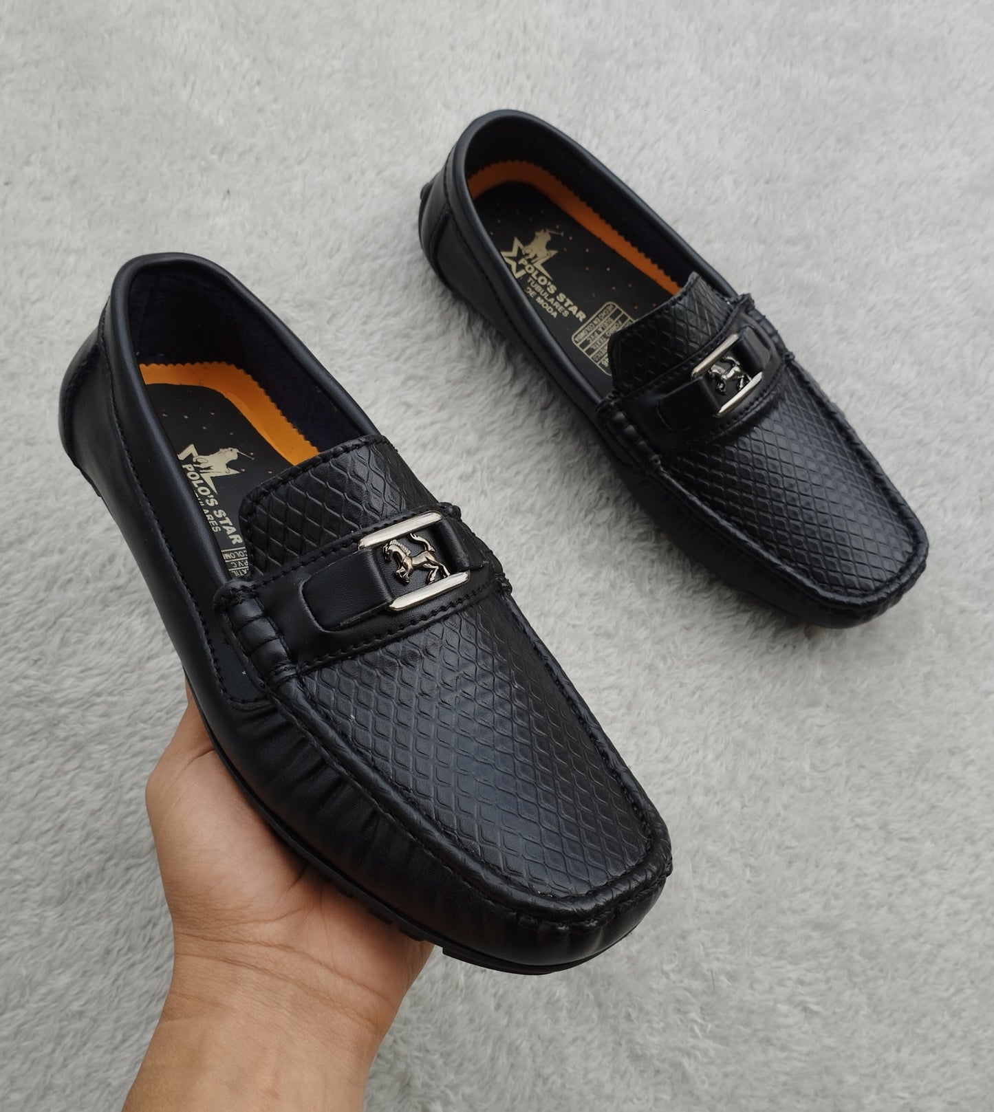 Mocasín 214C Negro rep