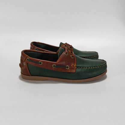 apache 222 verde x coñac cuero Carazzi23