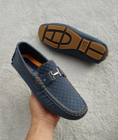 Mocasín 209H Azul rep