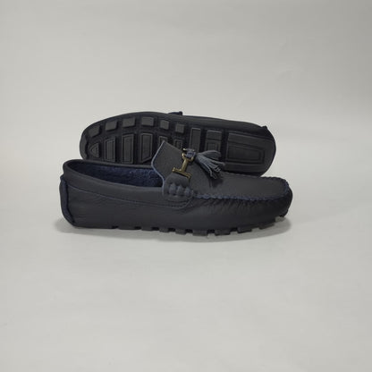 215 Mocasin Azul Cuero
