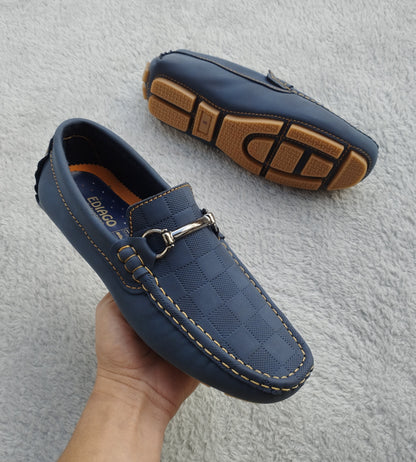 Mocasín 209-1 Azul rep